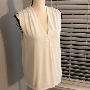 Banana Republic sandwash modal white top